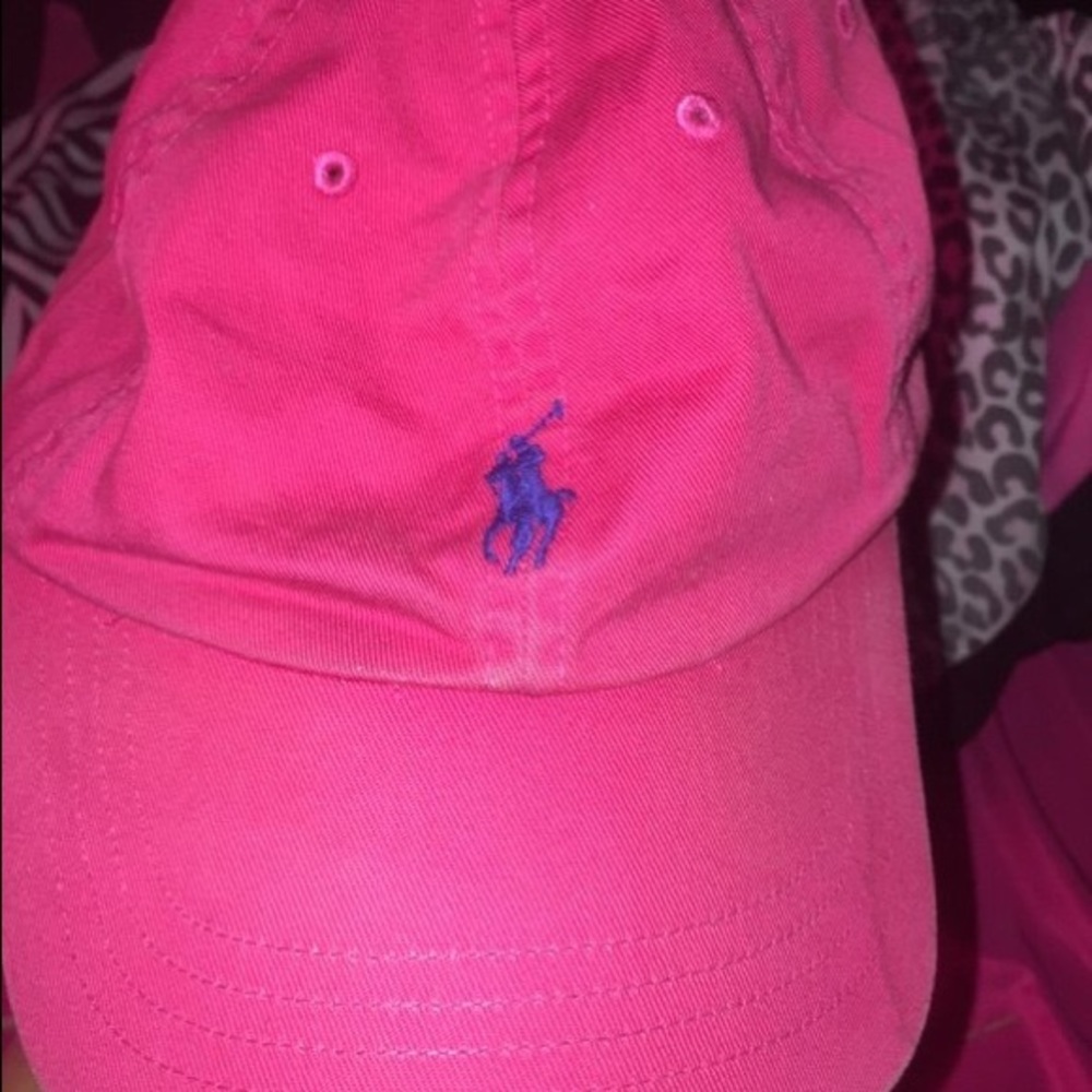 Polo pink hat